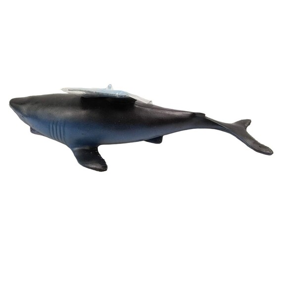 Shark Toy Major Life Like Stretchable Squishy Great White Beaded Blip Ocean Blue - Picture 11 of 13